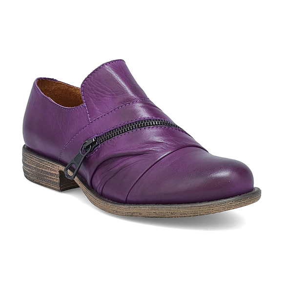 Miz Mooz Shoes - Miz Mooz Purple Lyric Oxford Womens Sz 9 Leather Boho Hipster Phoebe Office Work